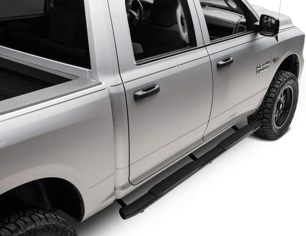 Textured Black Side Step Bars W451