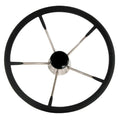 Black Foam 15x22 Diameter Steering Wheel S290216