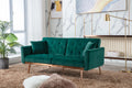 65" Velvet Tufted Convertible Futon Sofa Bed N6886