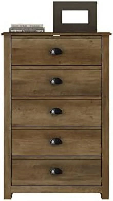 5 Drawer Wood Dresser J68836