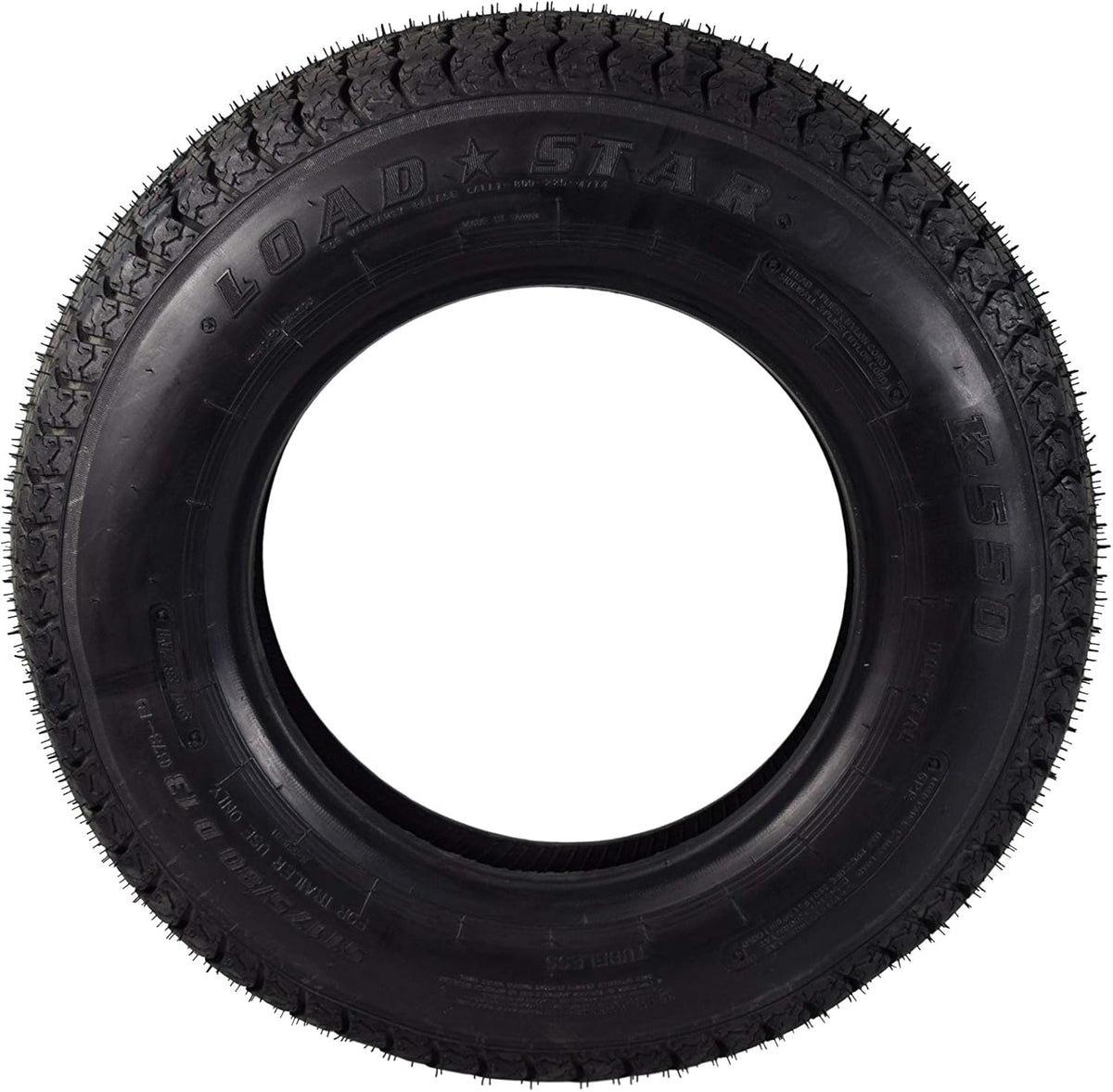 Kenda Load Star Bias Ply DOT Trailer Tire ST175/80D13 Single Pack of 2 K4287