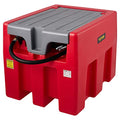 58 Gallon 10 GPM Diesel Fuel Tank with 12V Electric Transfer Pump and 13.1ft Rubber Hose Z79156