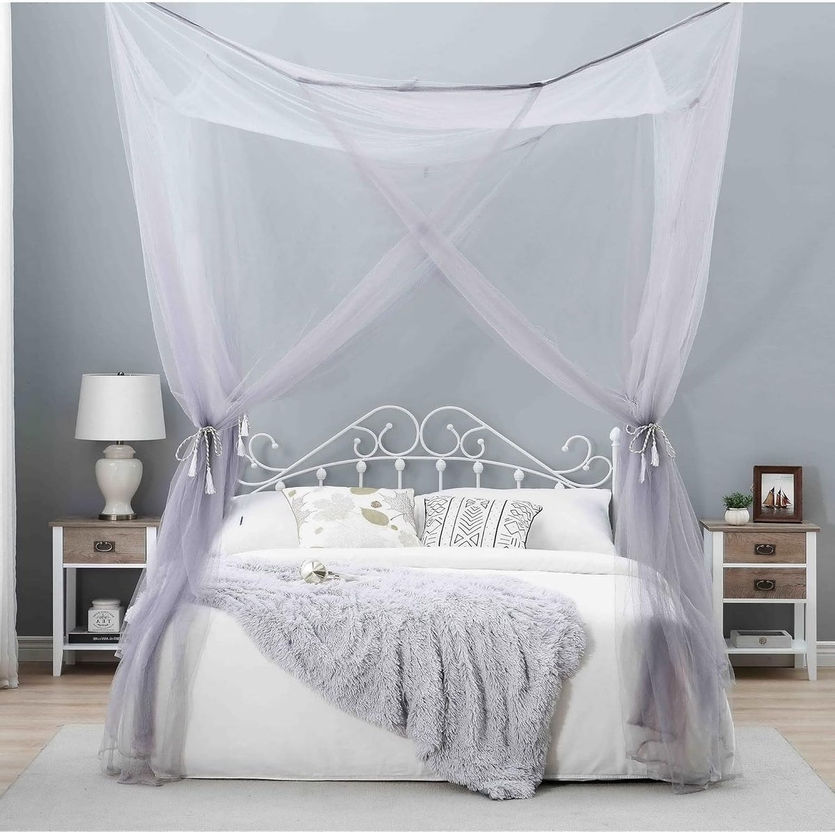 Pink Bed Canopy U71152