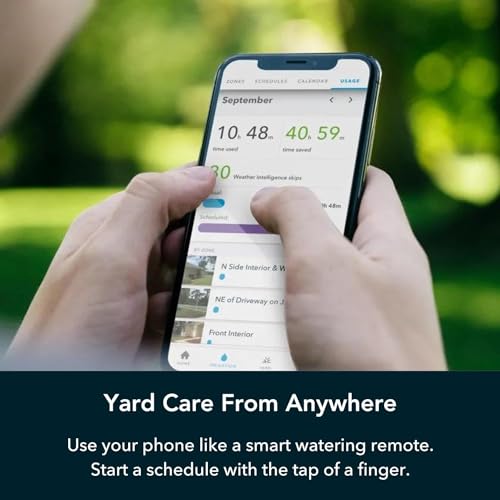 WiFi Smart Sprinkler Controller 8-Zone Irrigation Remote Control P18072