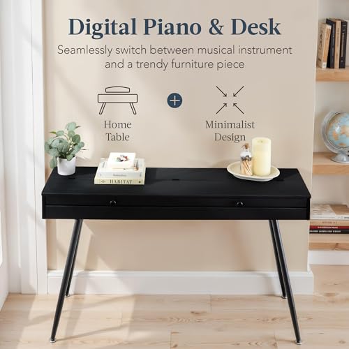Natural Weighted Full Size Digital Piano with Metal Legs O1481