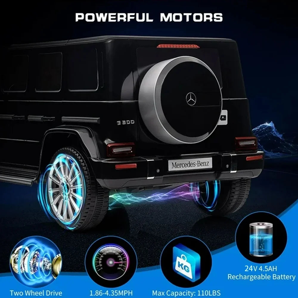 24V Battery Powered Ride On Car with Remote Control W653930