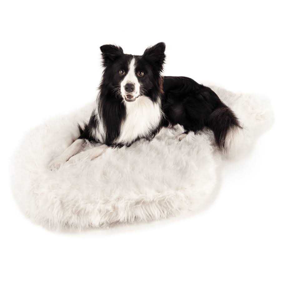 Faux Fur Orthopedic Dog Bed X72676