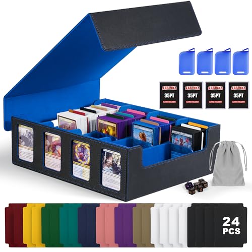 5-Row Deck Case with Removable Lid (Black Purple) R4921