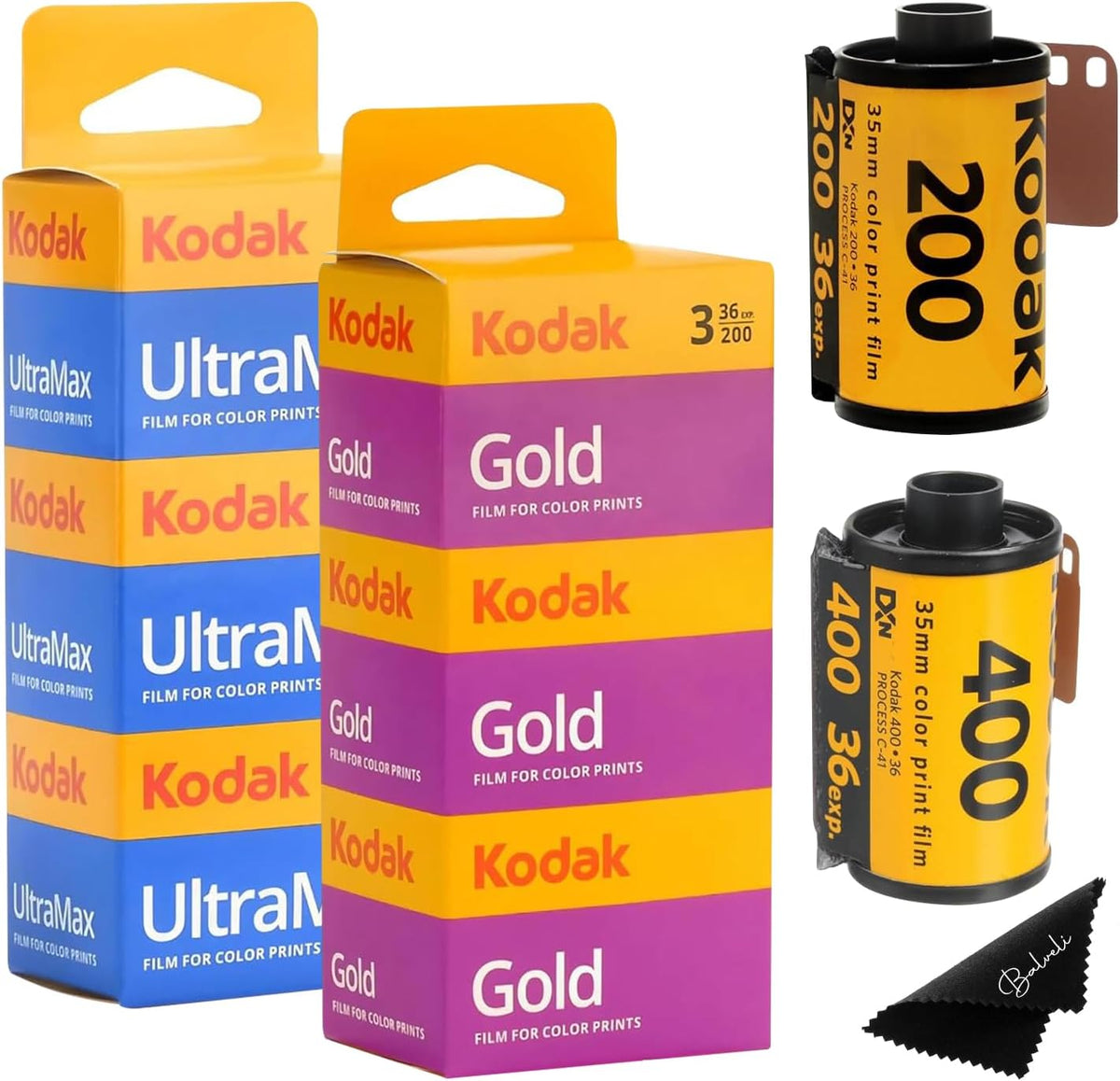 35mm Film 3 Pack & 35mm Film 3 Pack Bundle (6 Total Rolls) 36exp N272867