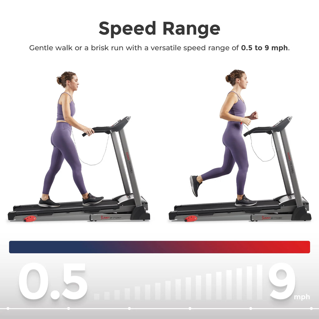 Foldable Electric Treadmill with Adjustable Incline F63529
