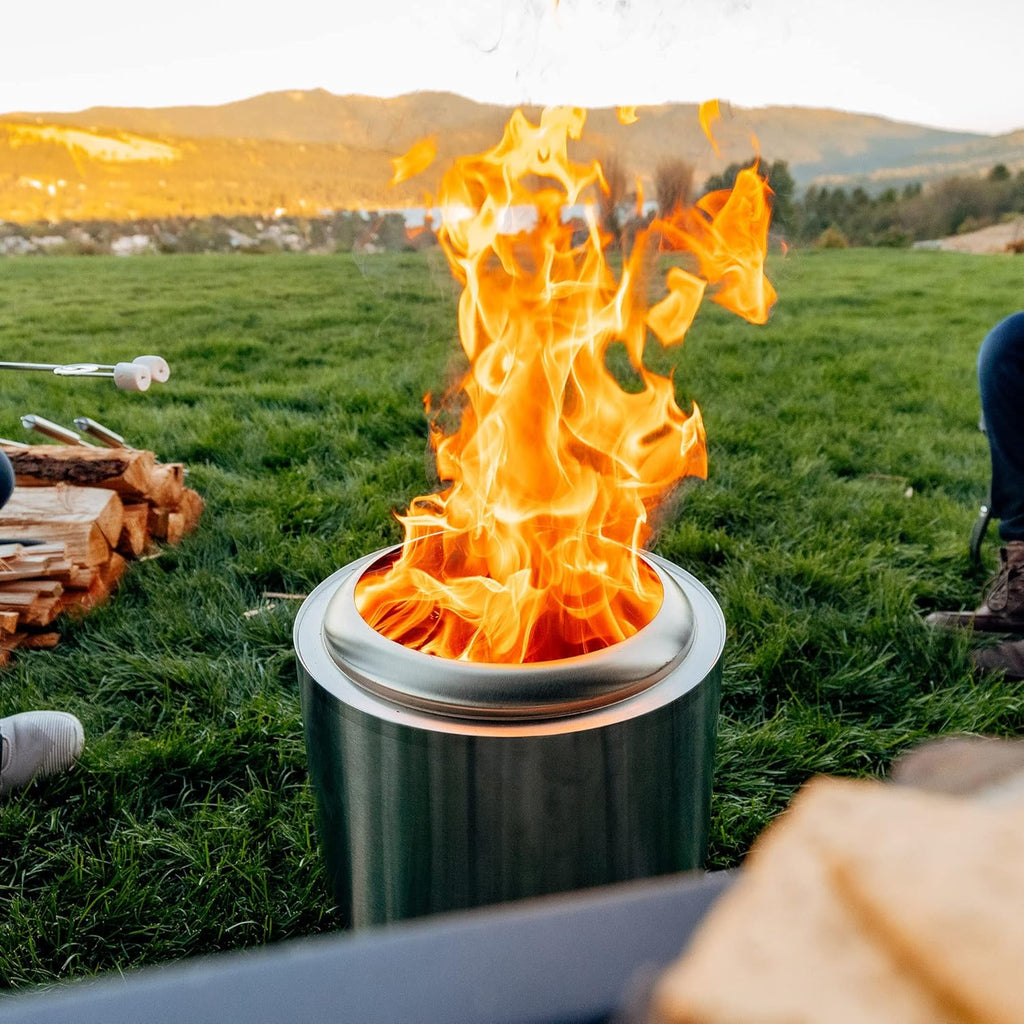 Stainless Steel Smokeless Fire Pit S89076
