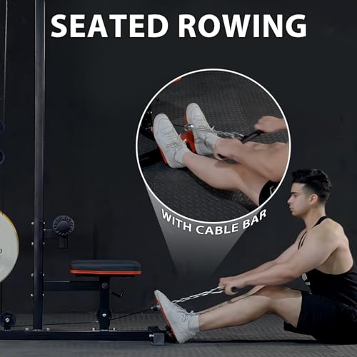 LAT Pulldown Machine with Leg Hold Down Attachment P67396
