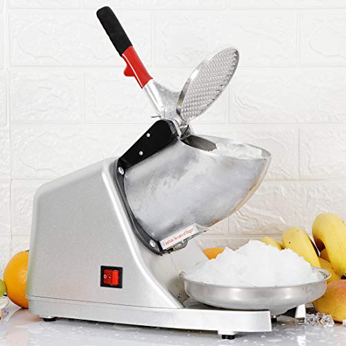 Electric Ice Shaver Ice Crusher Snow Cone Maker 300W 145 lbs T651