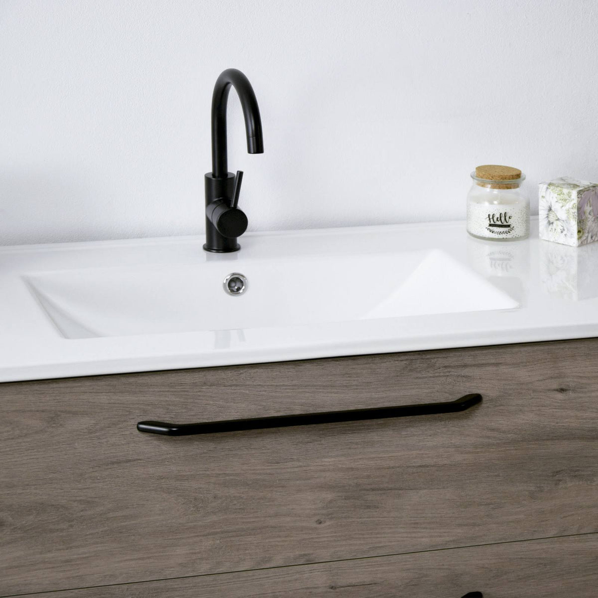 40x22 Oak Wood Bathroom Vanity Set with Sink Y53226