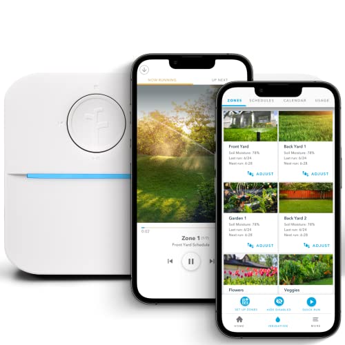 WiFi Smart Sprinkler Controller 8-Zone Irrigation Remote Control P18072