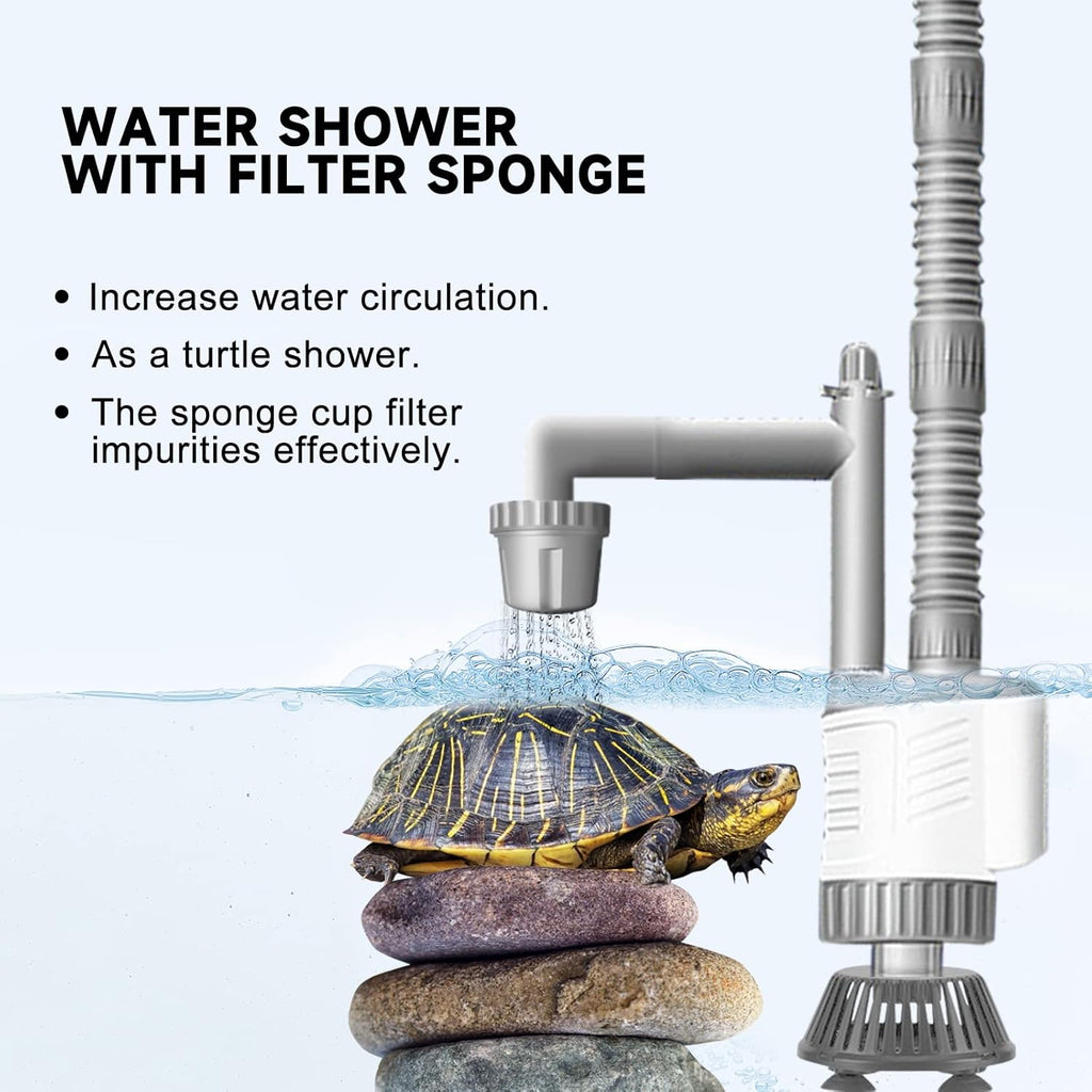6 in 1 Aquarium Gravel Cleaner Siphon Kit, 30W, 320GPH G307730