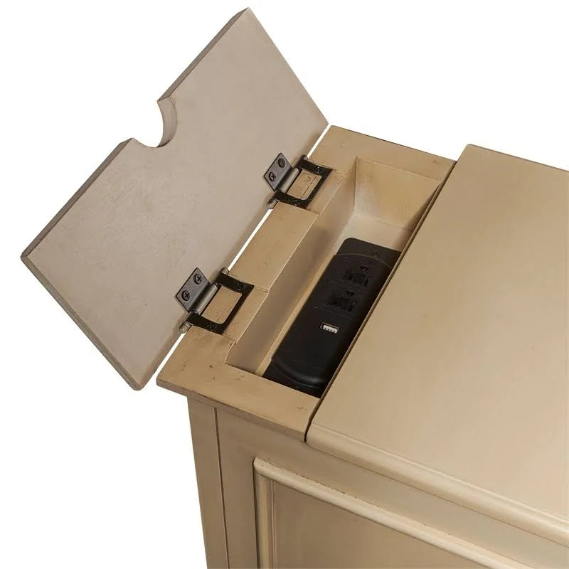 Cream Shutter Cabinet X644