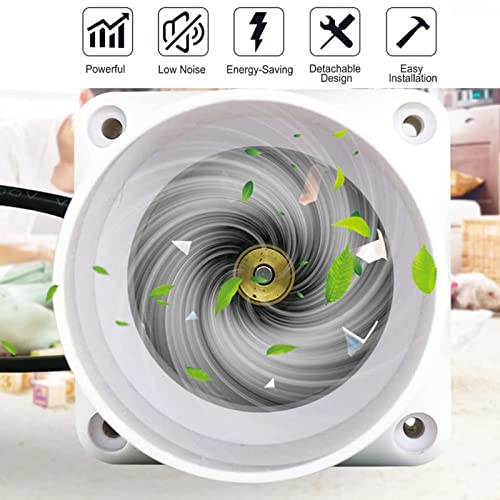2 Inch 50mm Inline Duct Fan with DC Motor B519136