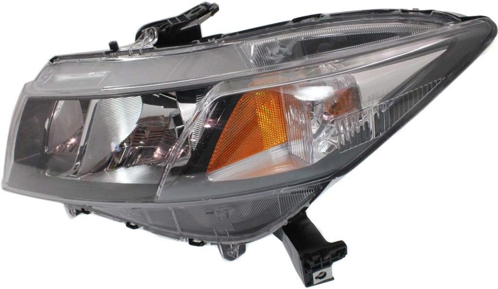 Honda Civic Headlight Assembly 2013 2014 2015 Pair L630871