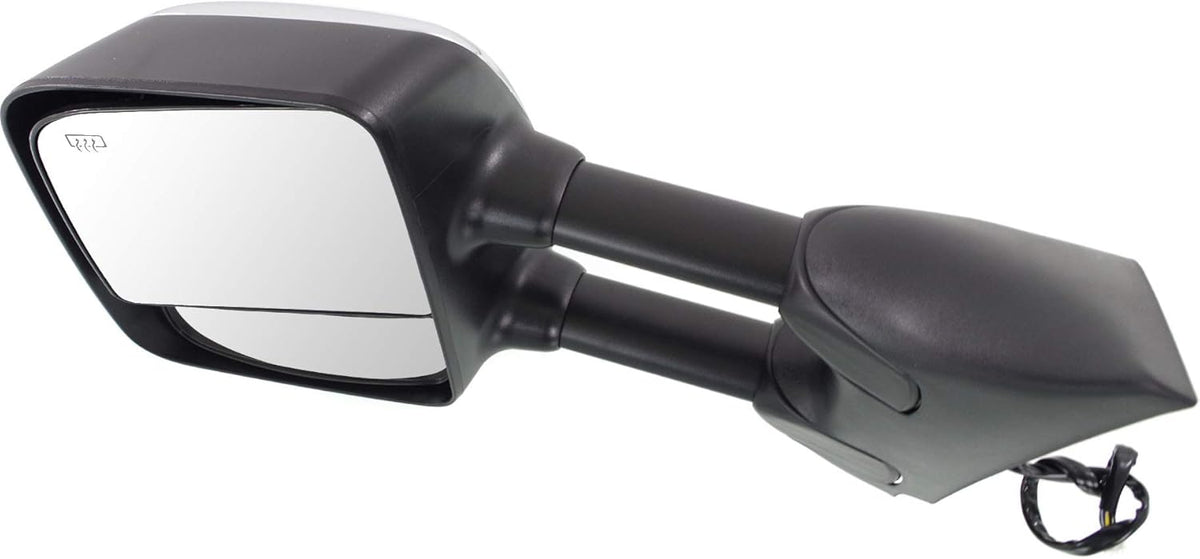 Chrome Power Heated Towing Mirror Driver Side E2999