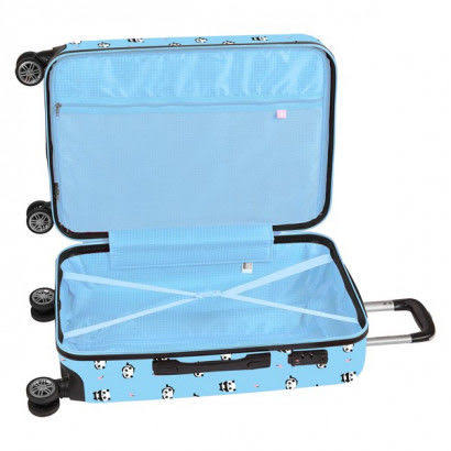 Light Blue Cabin Suitcase 20 X55691