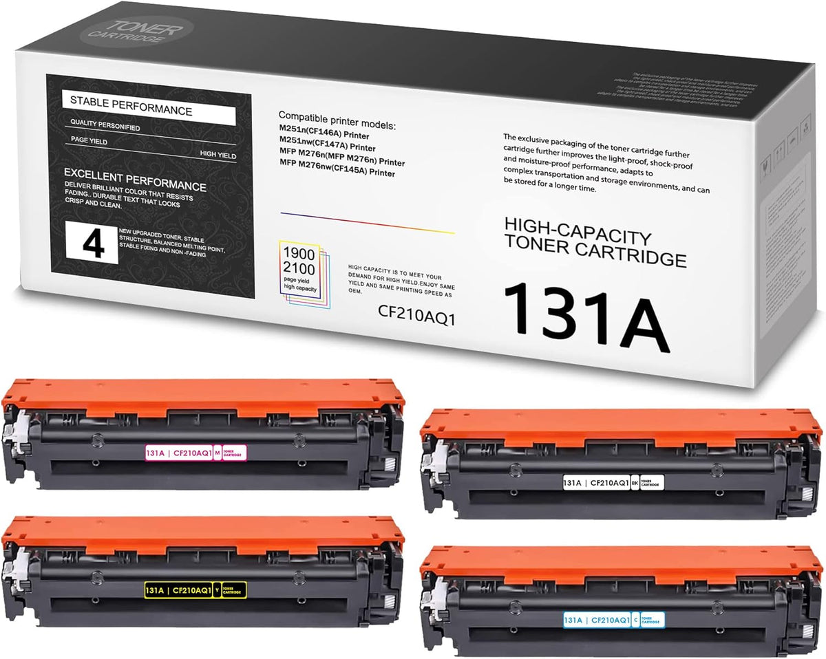 4 Pack Toner Cartridge Replacement K543