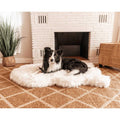 Faux Fur Orthopedic Dog Bed X72676