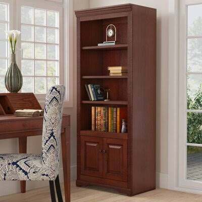 Solid Wood Bookcase 4 Shelves W485633