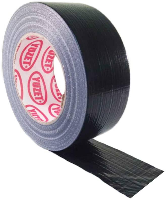 Black Single Sided Carpet Tape 50mm x 50m D1879
