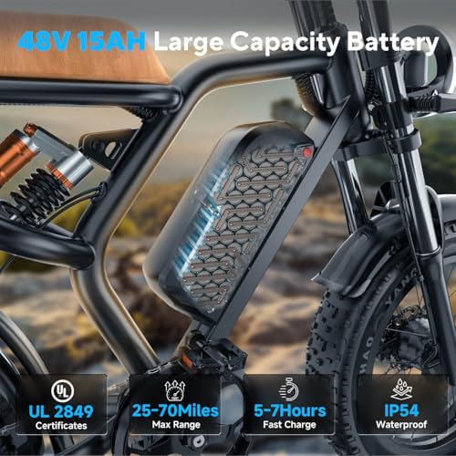 20 x 4 Inch Fat Tire 750W Electric Bike E15579