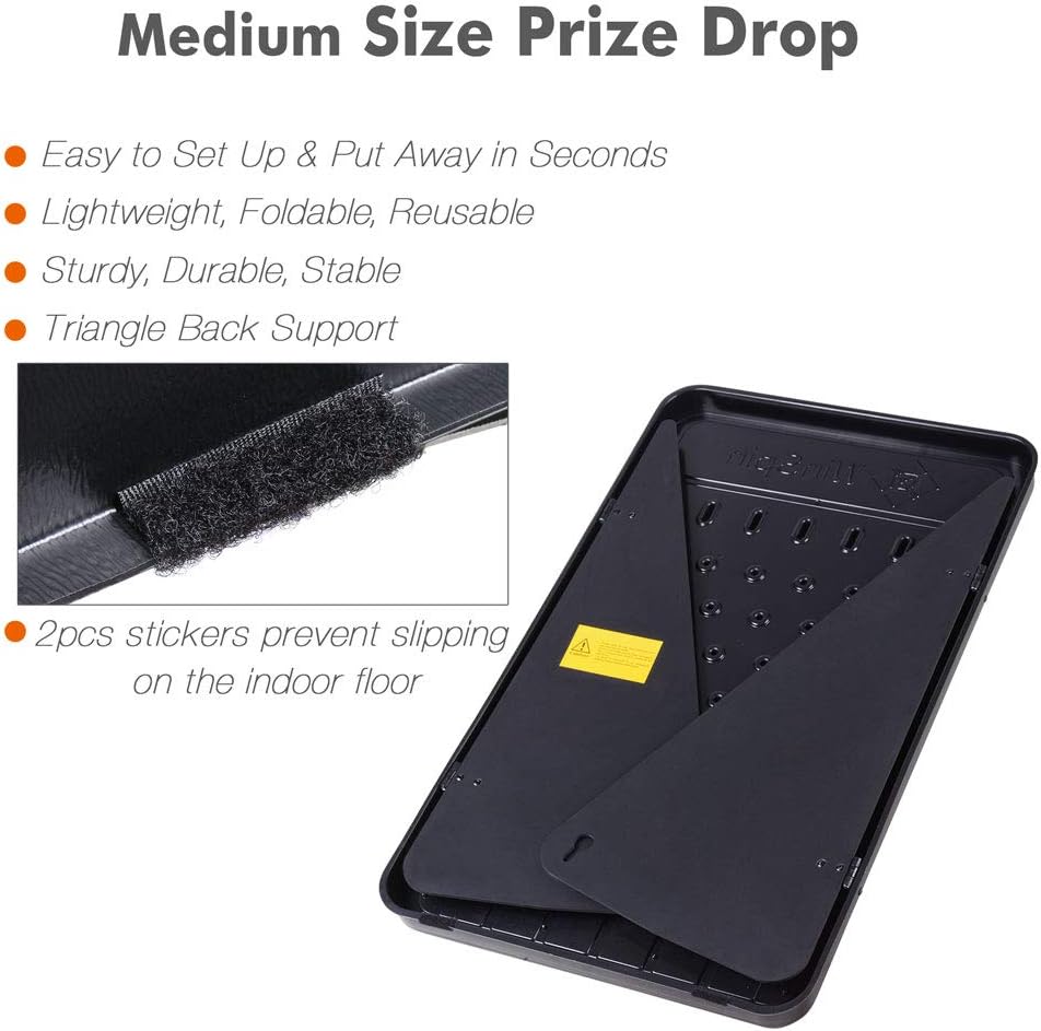 30 Prize Drop Plinko Board Disk Drop Game 6 Slots with 10 Pucks S4888