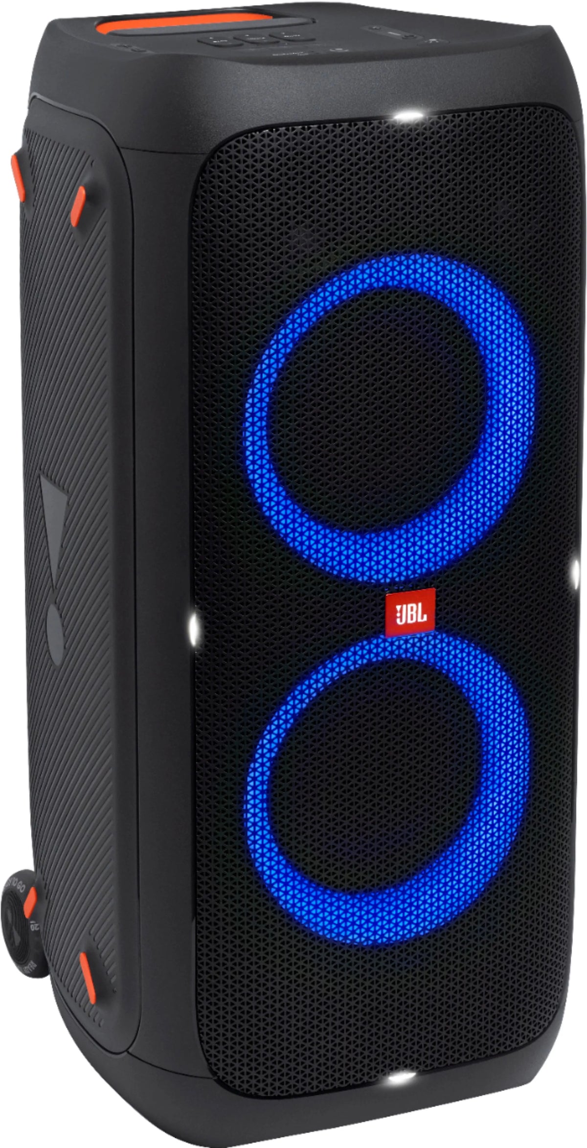 Black Portable Bluetooth Speaker with LED Lighting E70617