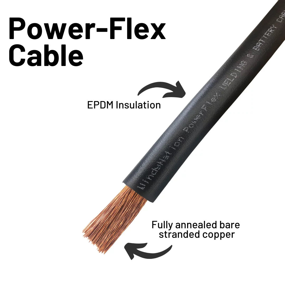 Black 50 ft. Welding Cable W7322