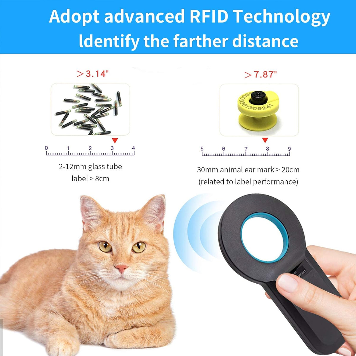 Pet Microchip Scanner X9776