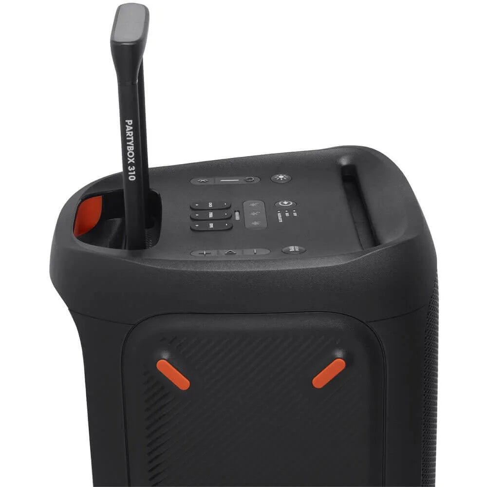 Black Portable Bluetooth Speaker with LED Lighting E70617
