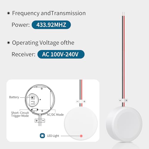 Doorbell Extender 656Ft Door Chime S4437