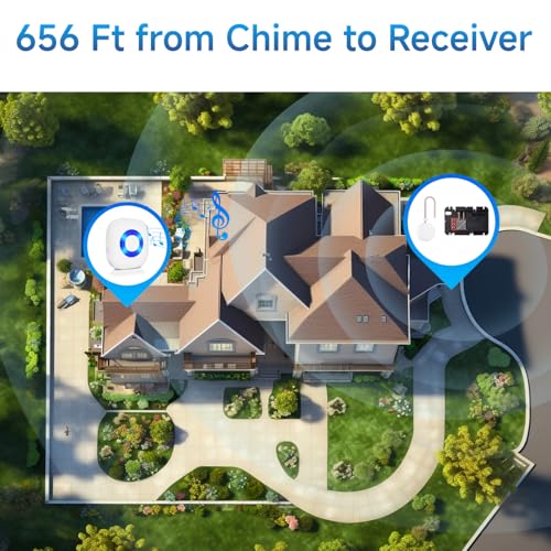 Doorbell Extender 656Ft Door Chime S4437