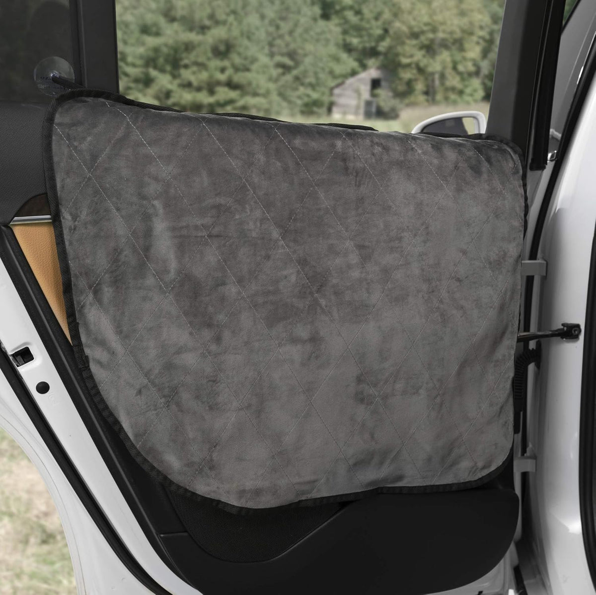 Washable Waterproof Car Door Protector Set of 2 Grey Q76477
