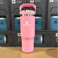 30 Oz. IceFlow Tumbler with Flip Straw Cherry Blossom C7275