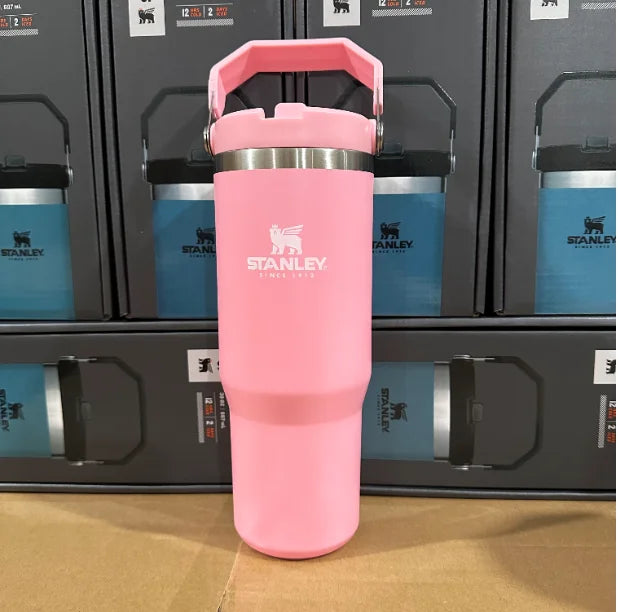 30 Oz. IceFlow Tumbler with Flip Straw Cherry Blossom C7275