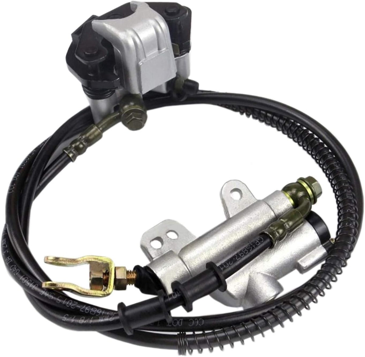Rear Axle Shaft Kit with Brake Master Cylinder Caliper Disc Rotor Assembly D95098