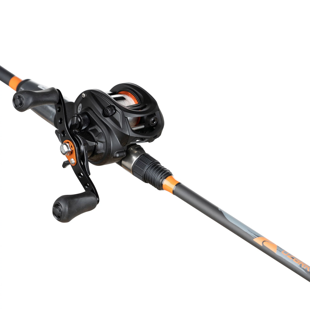 Baitcast Rod & Reel Fishing Combo Medium Action 6.5ft N6549