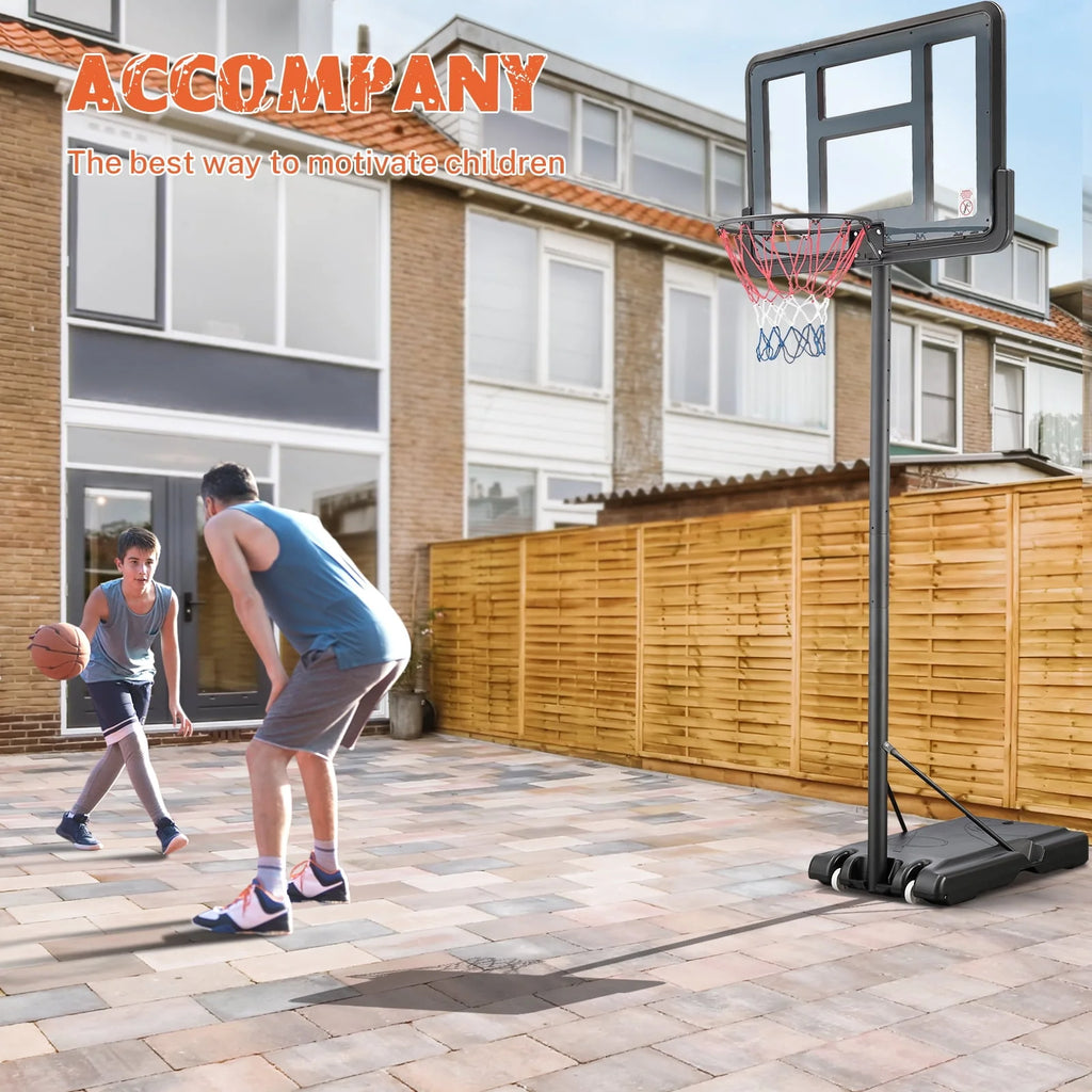 44 inch Height Adjustable Portable Basketball Hoop P64280