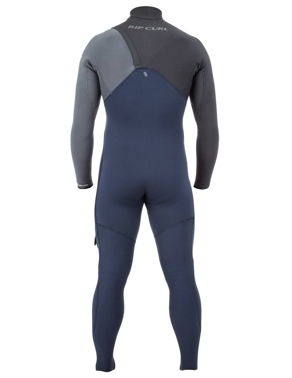 Black 3/2mm Zip Free Wetsuit E572