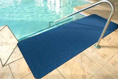 Blue 3 x 10 Wet Step Mat N93432