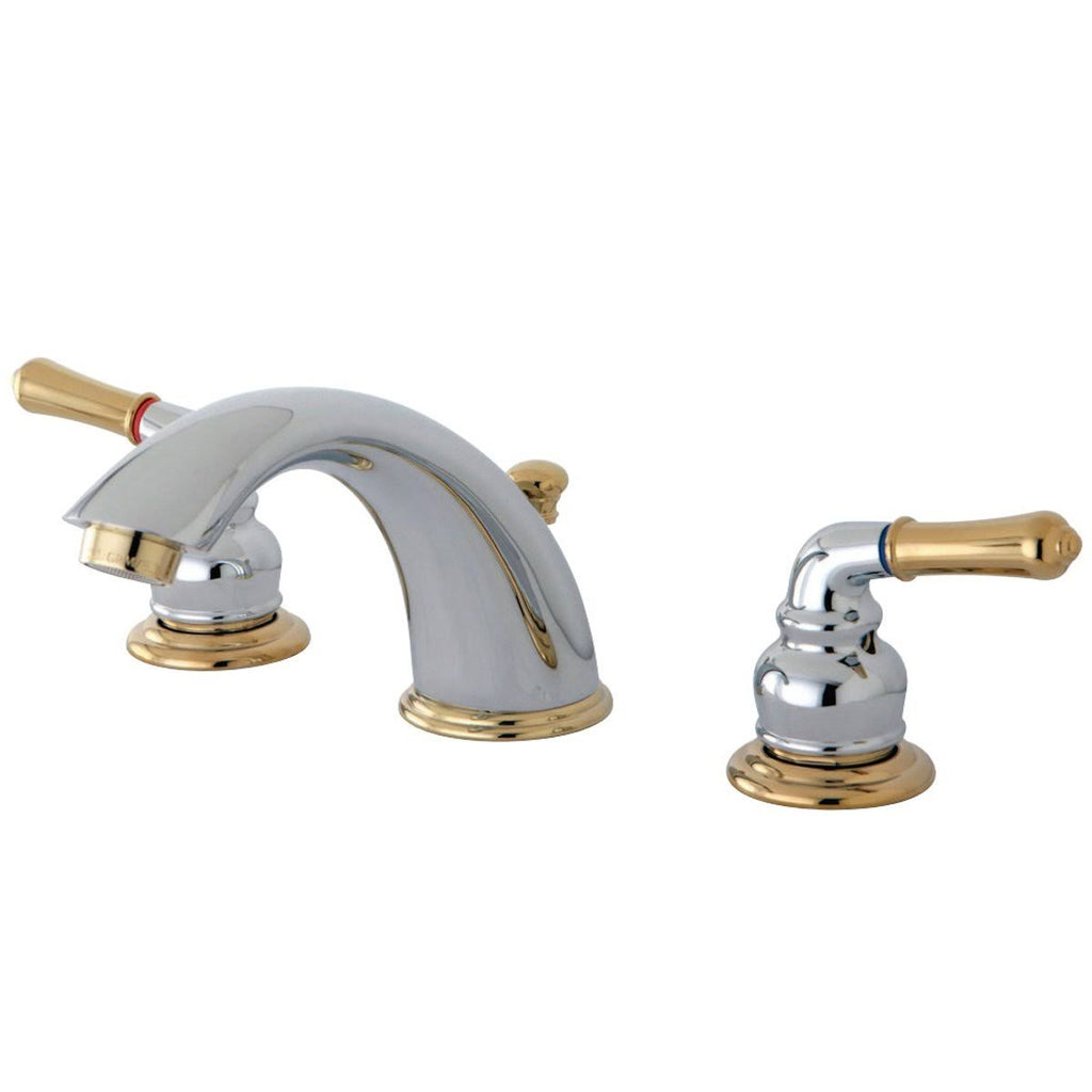 Brushed Brass Widespread Bathroom Faucet R4676