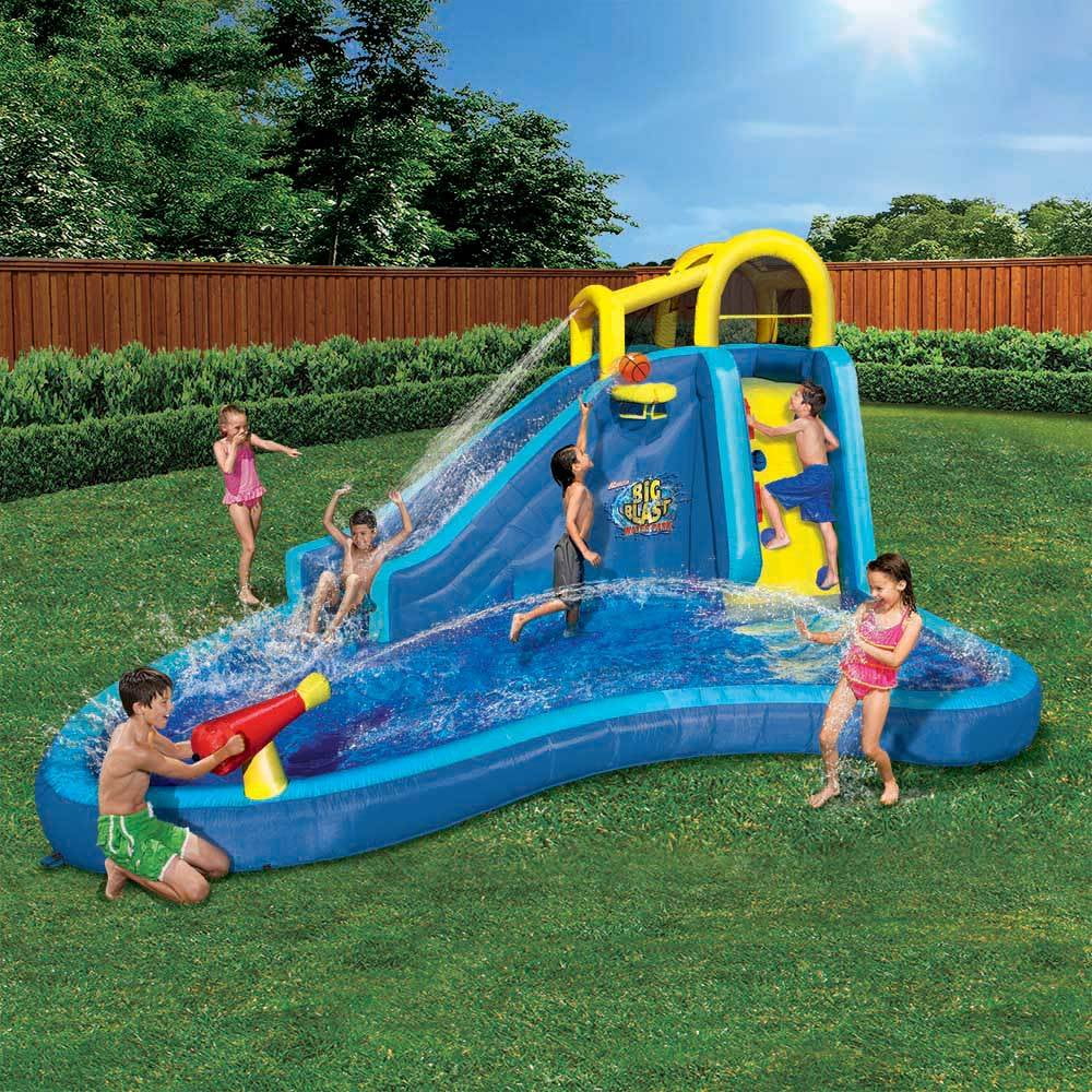 Inflatable Water Slide and Pool 2 Pack D4754