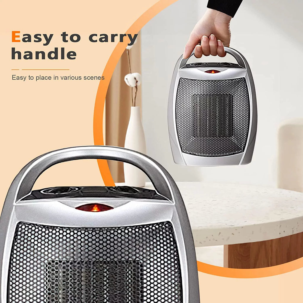 1500W Ceramic Portable Space Heater with Thermostat I366