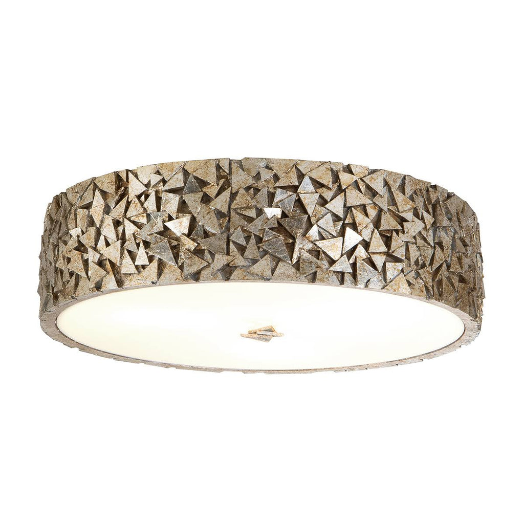 Mosaic 3-Light Flushmount in Silver R73223