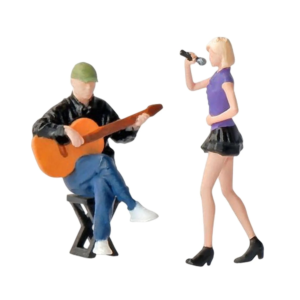 1:64 Mini Guitarist and Singer Model Figures for Dollhouse L224